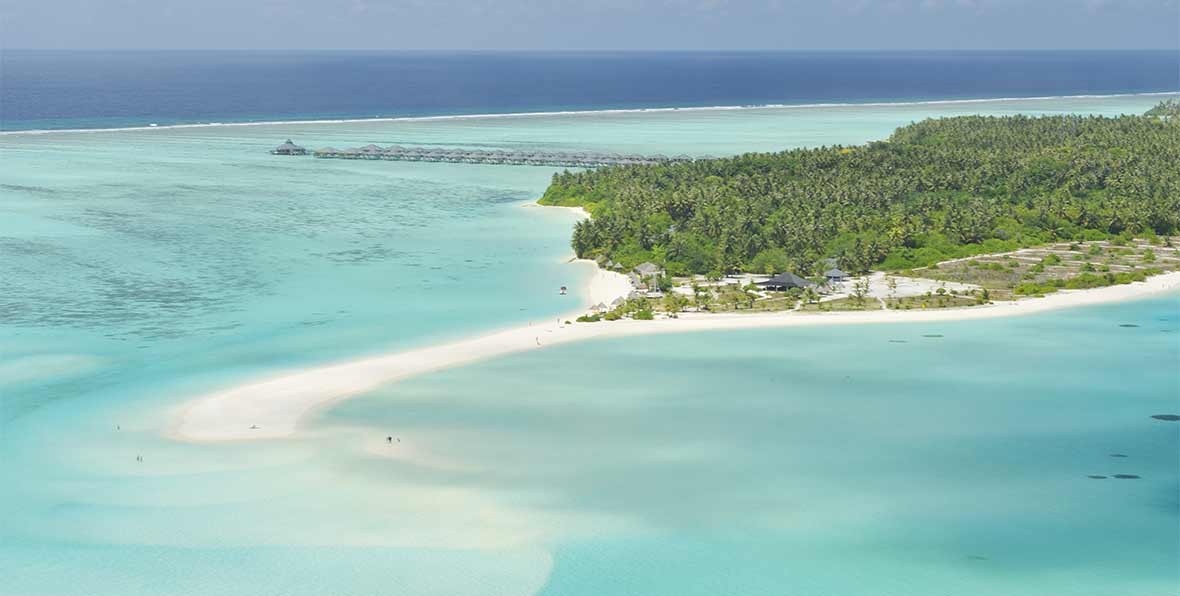 la lengua de arena de Sun Island Resort & Spa