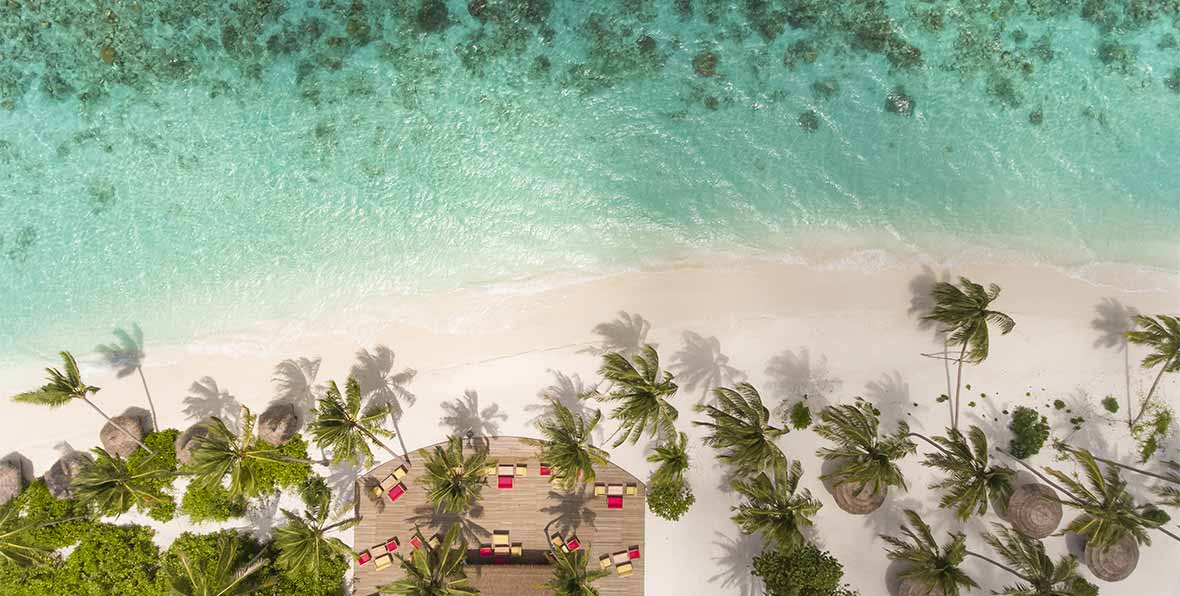 la playa de Reethi Faaru Resort