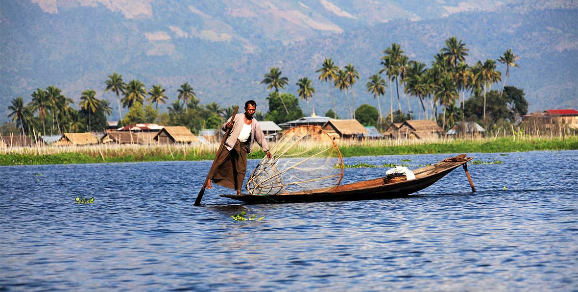 Mandalay – Heho – Muelle Nyaung Shwe – Lago Inle