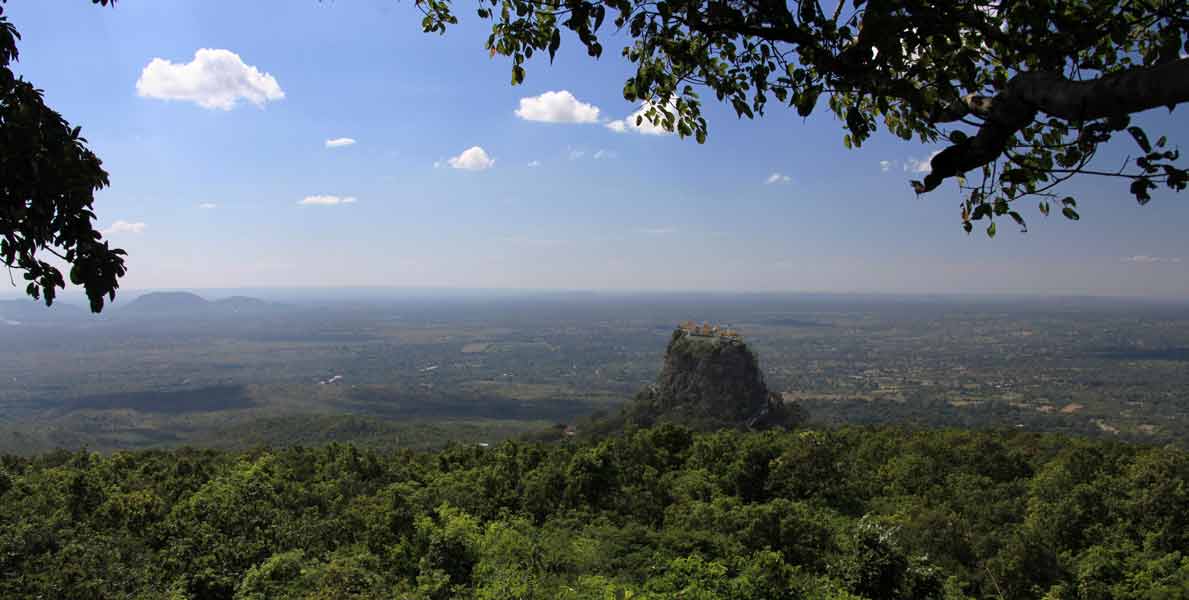 Bagán - Monte Popa - Mandalay