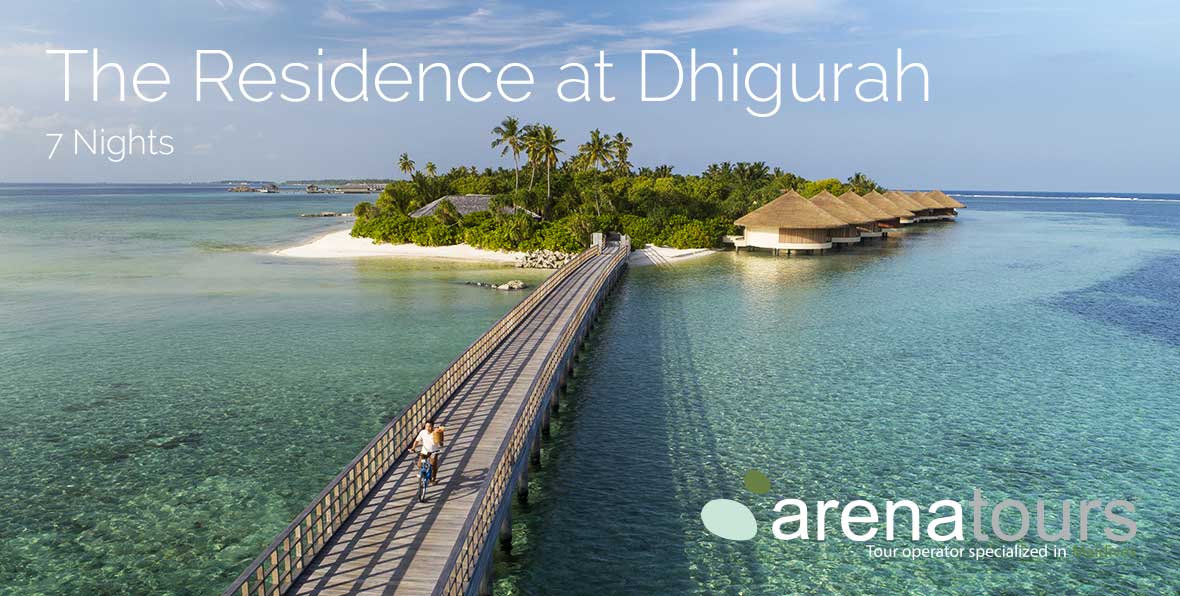 oferta de viaje a The Residence Dhigurah Maldives