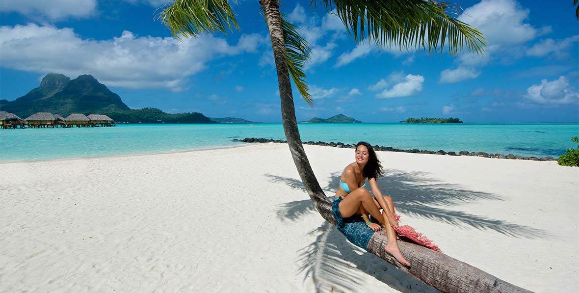 relax en una palmera de Bora Bora Pearl Beach Resort & Spa