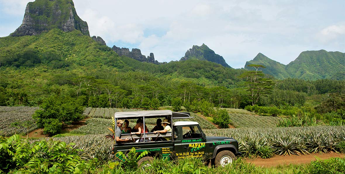 Safari 4X4 en Moorea (Medio día)