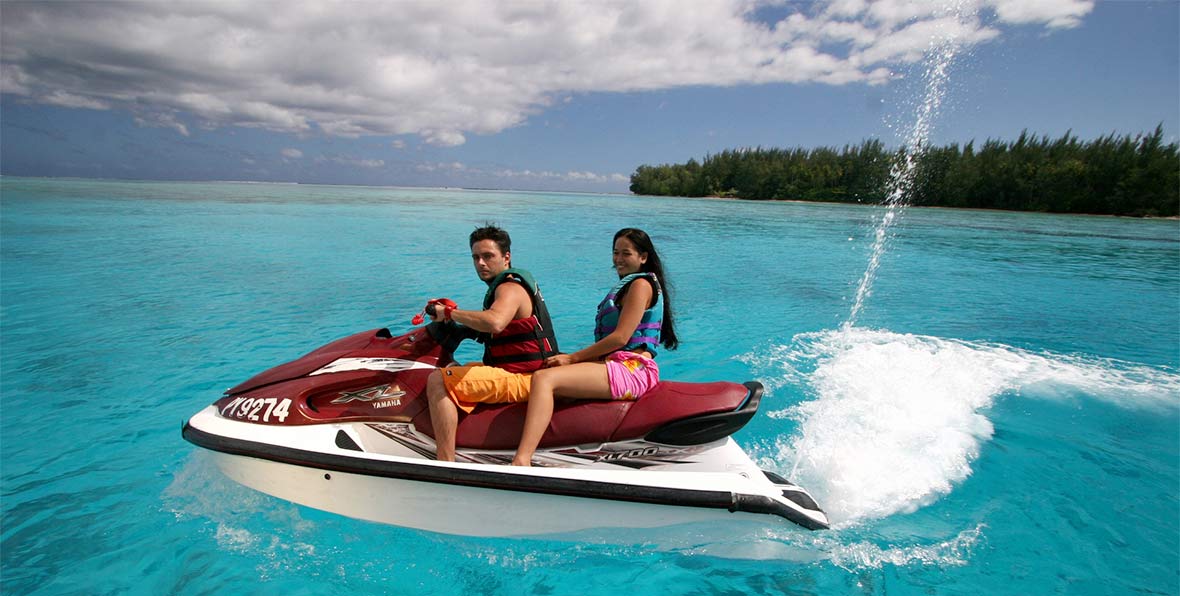 Descubre Bora Bora en moto de agua