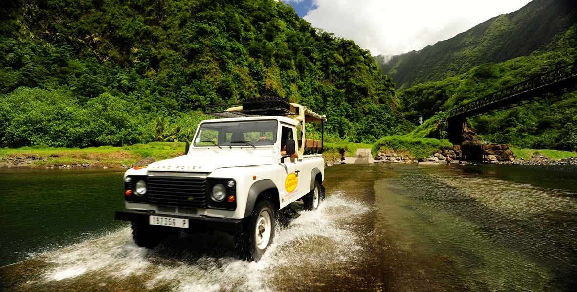 Safari en 4x4 en Tahiti (día completo)