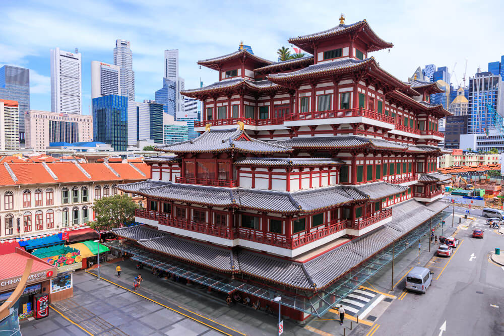 ¿Que ver en Singapur? Vista del barrio chino en Singapur