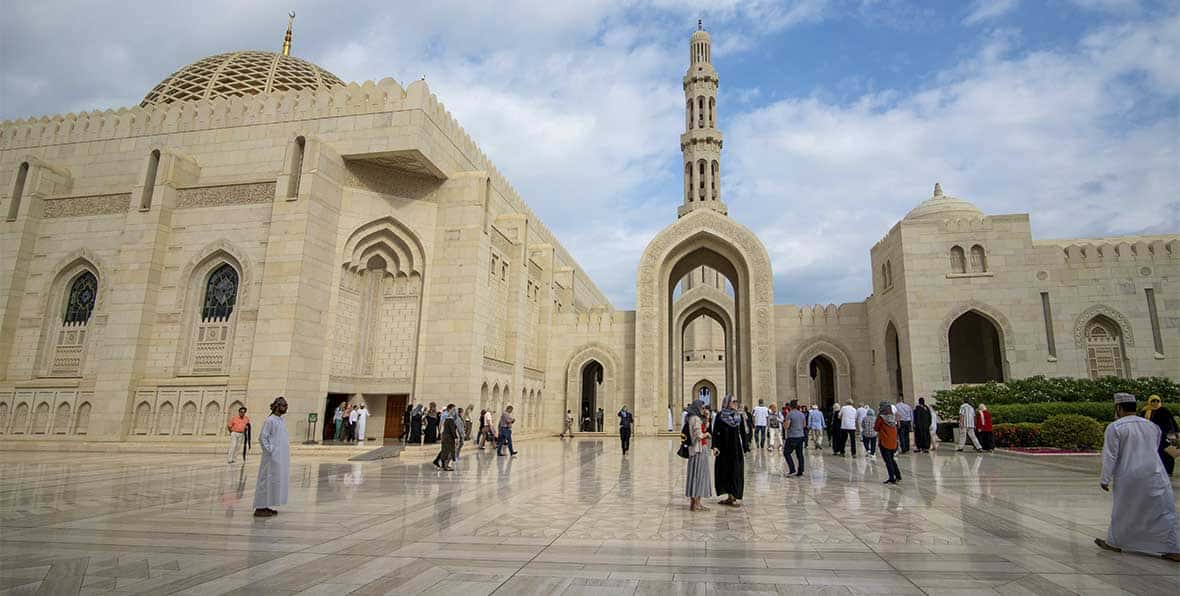 Viajes Oman Muscat Grand Mosque Qaboos - arenastours.com -