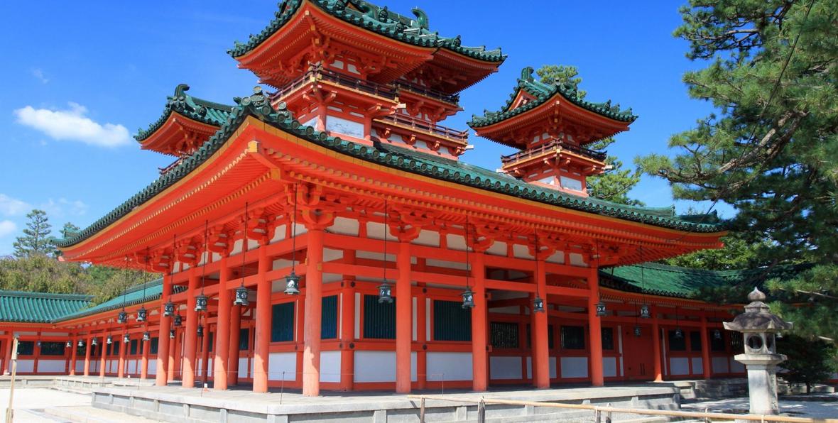 Santuario Heian en Japón