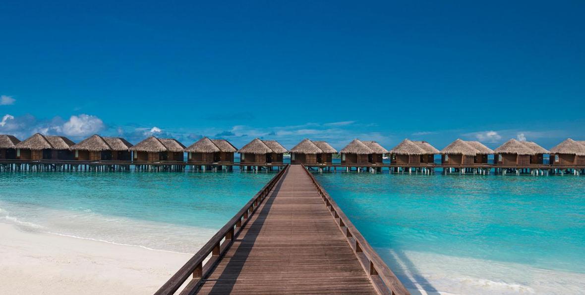 las water villas del Sheraton Maldives Full Moon Resort