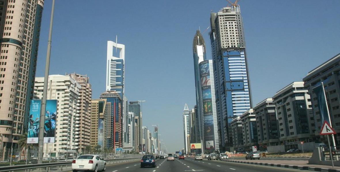 excursión por las calles de Dubai